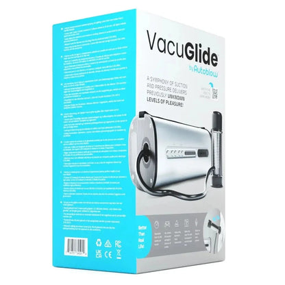 VacuGlide packaging with product image on a white background