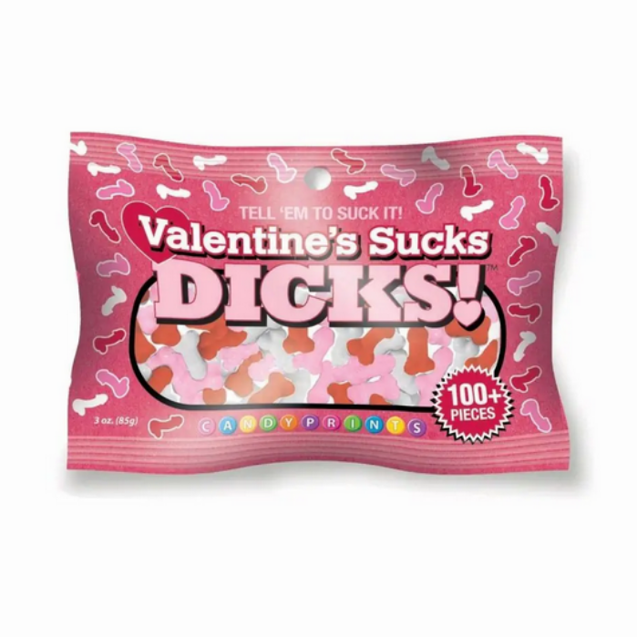 Valentine's Sucks Dicks Penis Mints Novelty Edible Gift