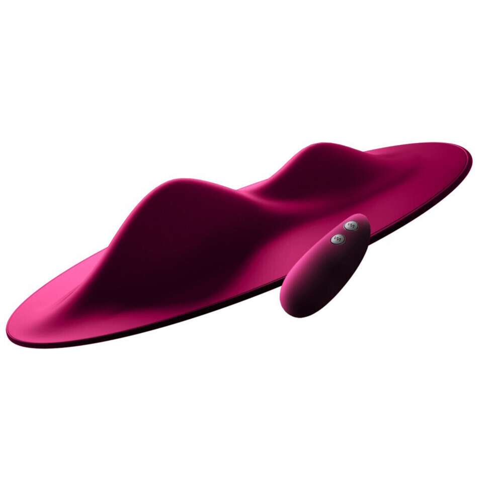 VibePad Clitoral Vibrating Pad Seat Remote Control Cushion Waterproof Massager
