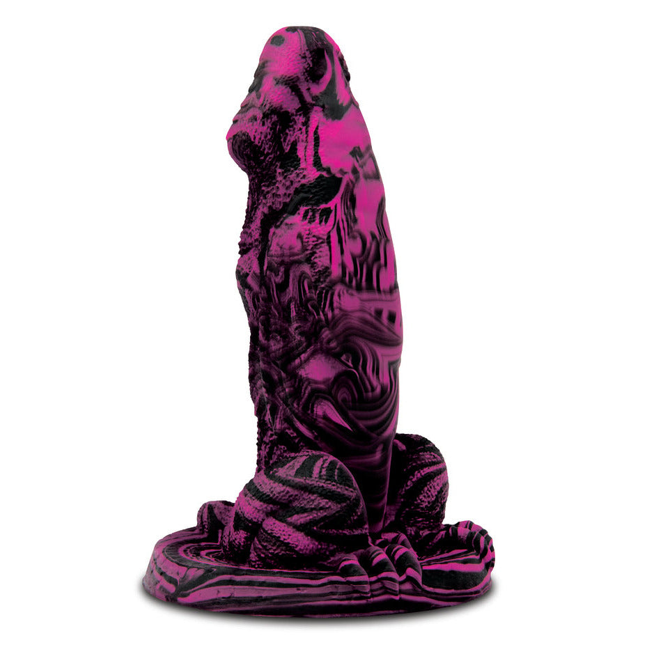 Whipsmart Dragons Lair Strap-On Harness Kit Silicone 7 Inch Pegging Dildo on a white background