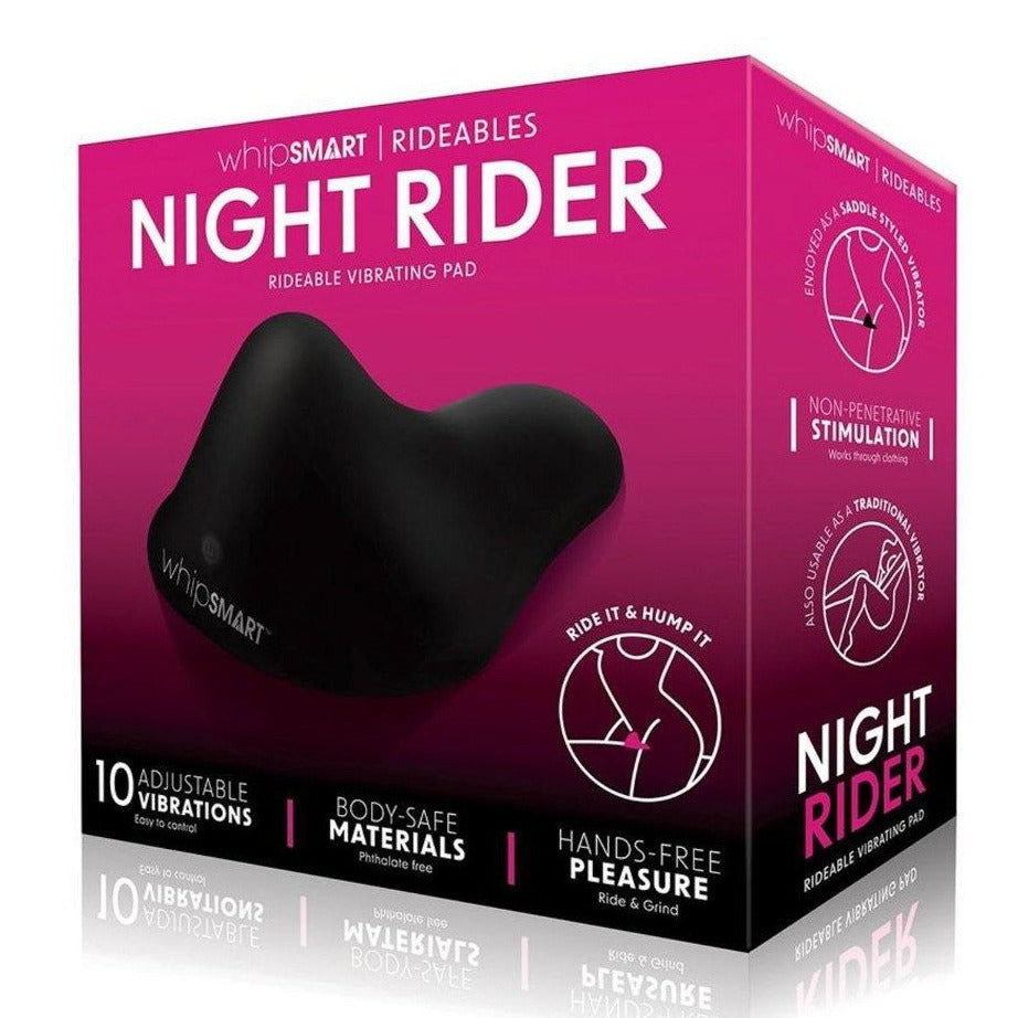 Box of WhipSmart Night Rider product on a white background