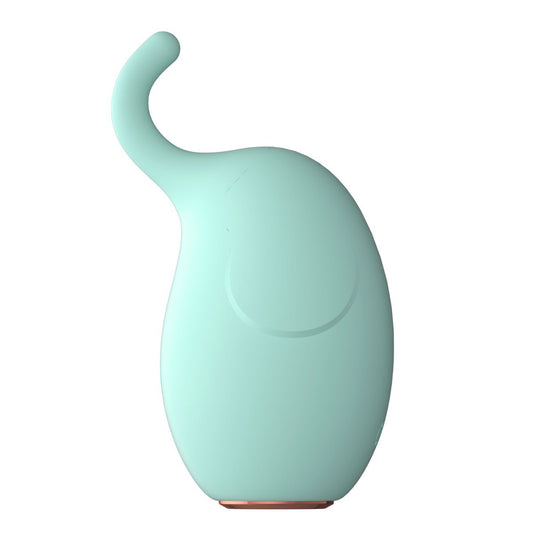Wild Pleasure Trunk Vibrator Turquoise Clitoral Massager Fantasy Silicone USB