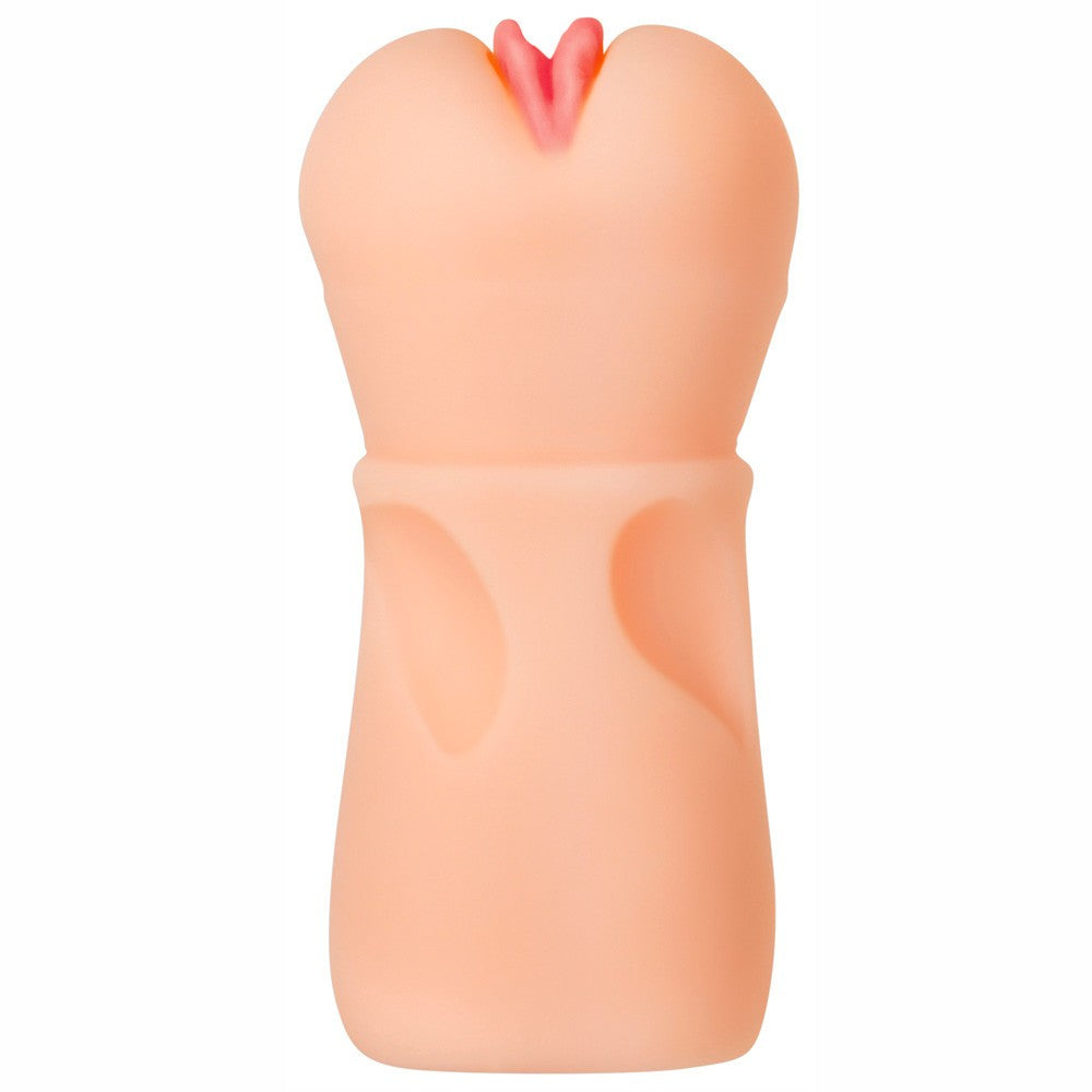 Silicone product with a design resembling a female form on a white background