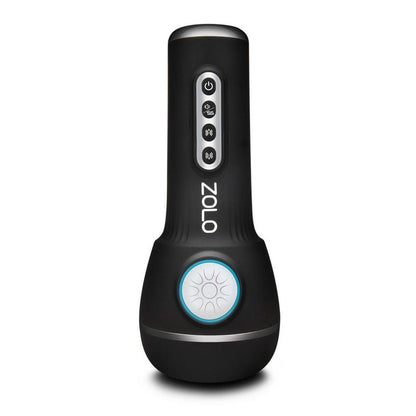 Black handheld device with ZOLO branding on a white background
