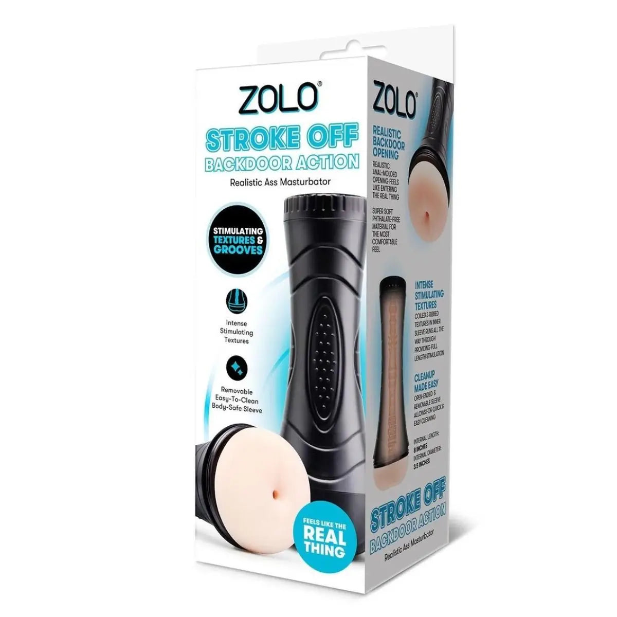 Zolo 'Stroke Off' product packaging on a white background