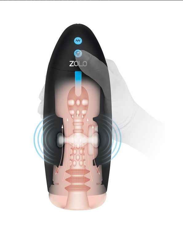 Zolo product with a clear overlay showing internal components on a white background