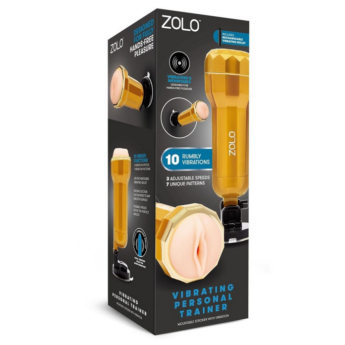 Zolo Vibrating Personal Trainer packaging on a white background