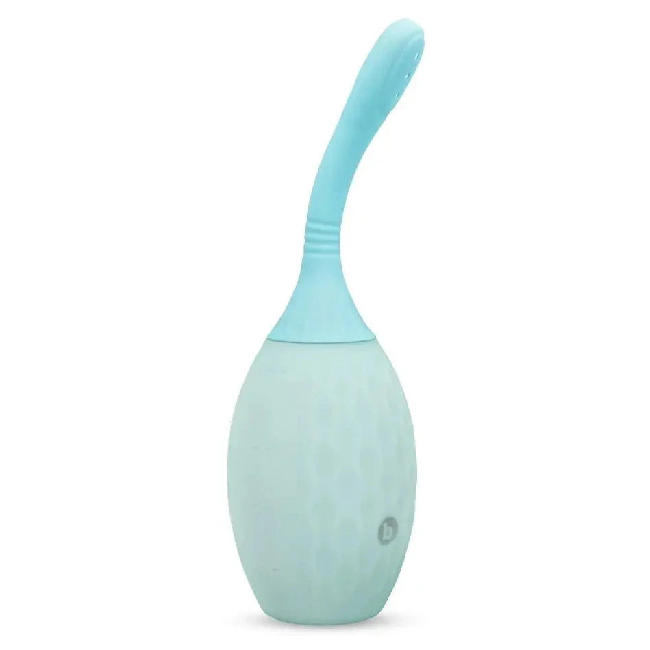 Silicone Anal Douche on a white background