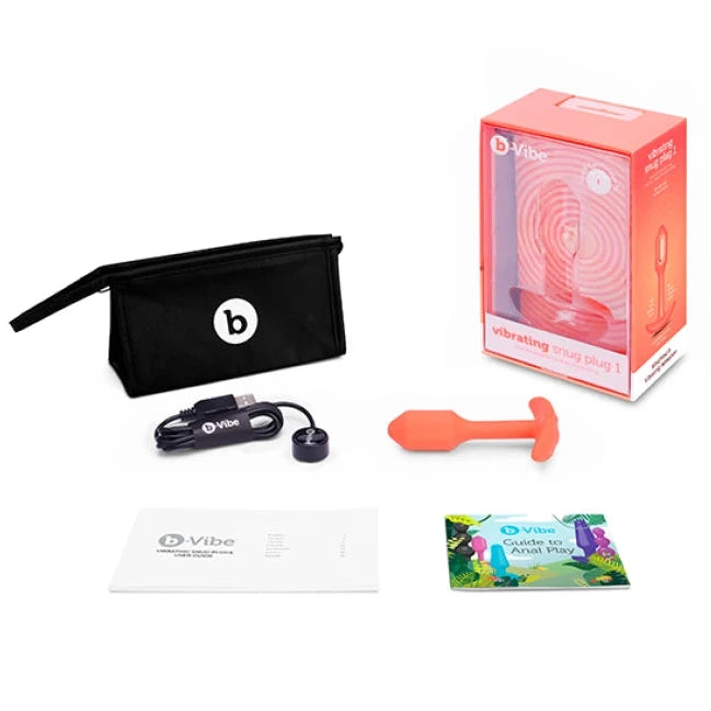 Vibe product set with packaging, black pouch, and accessories on a white background