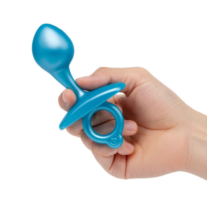 b-Vibe Bulb Anal Butt Plug Blue Prostate Massager Silicone Waterproof Sex Toy
