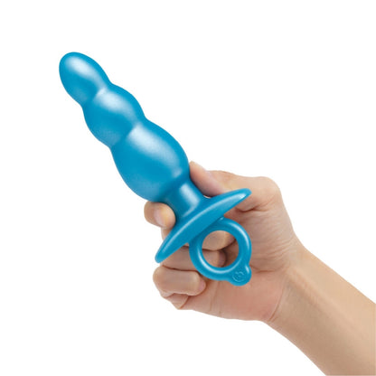 b-Vibe Butties Bounce Anal Butt Plug Blue Prostate Massager Silicone Waterproof