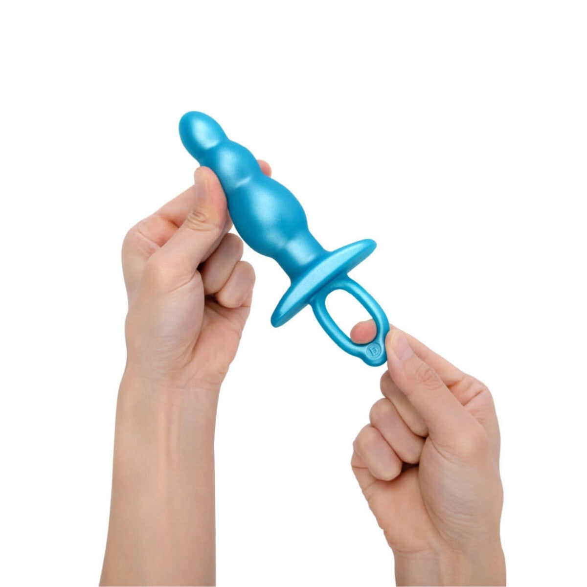 b-Vibe Butties Bounce Anal Butt Plug Blue Prostate Massager Silicone Waterproof