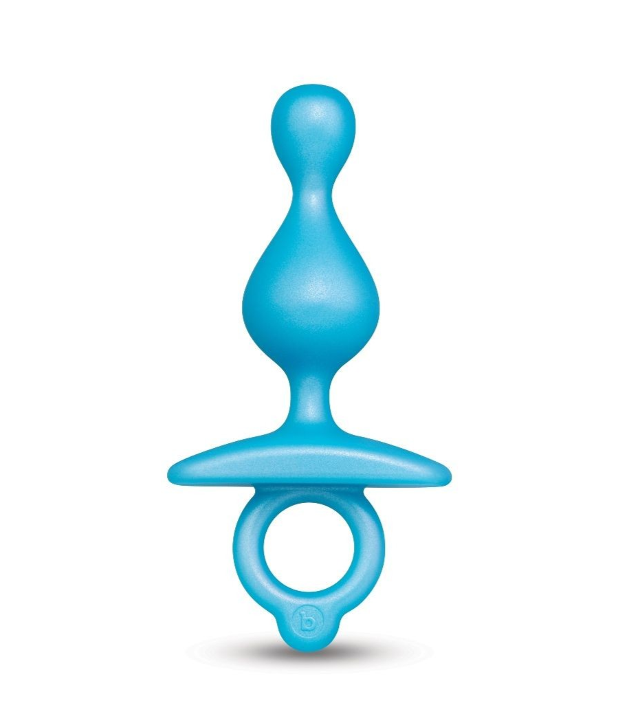 b-Vibe Butties Pop Beaded Anal Butt Plug Dildo Prostate Massager Silicone