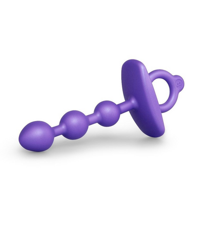 b-Vibe Butties Zip Anal Beads Butt Plug Dildo Prostate Massager Silicone