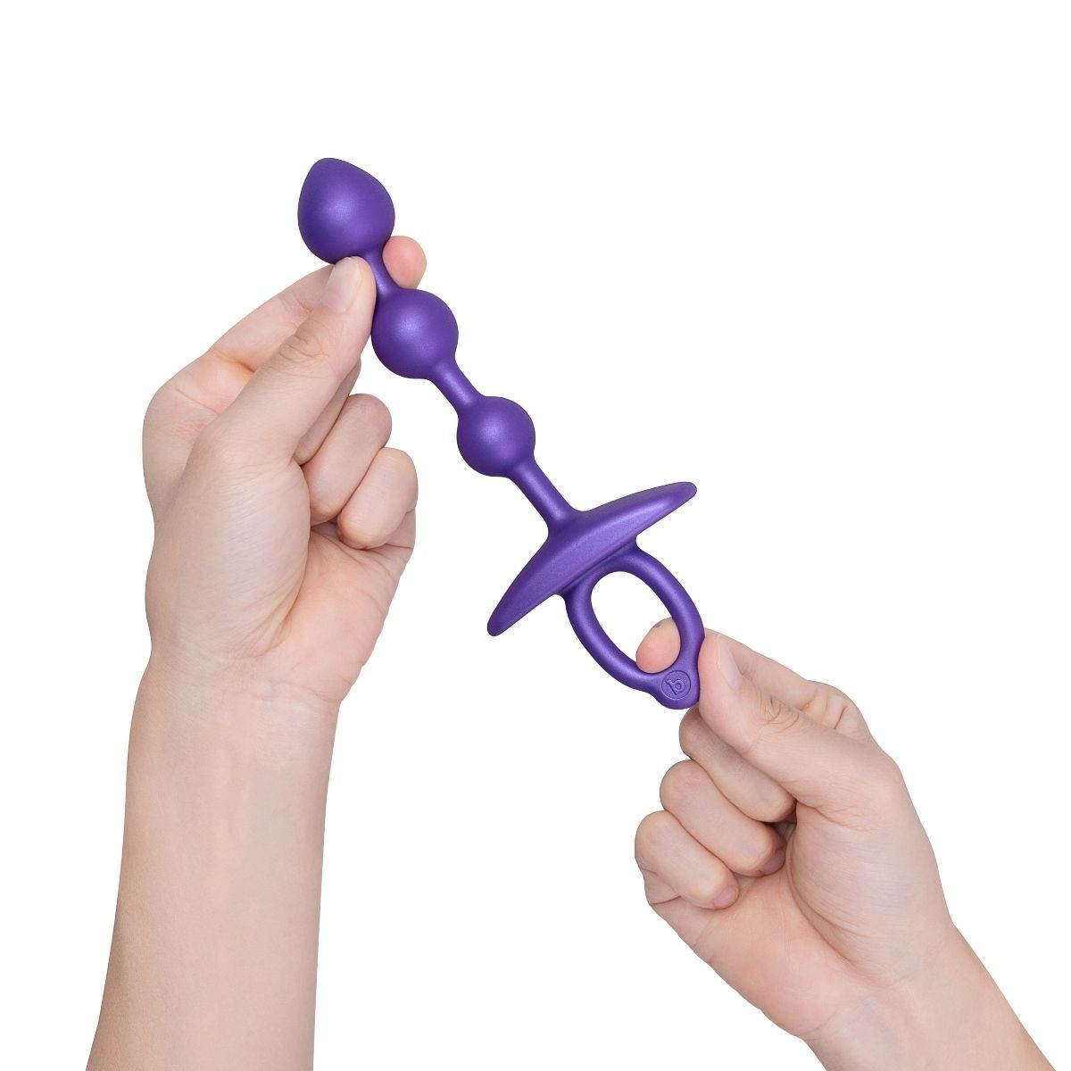 b-Vibe Butties Zip Anal Beads Butt Plug Dildo Prostate Massager Silicone