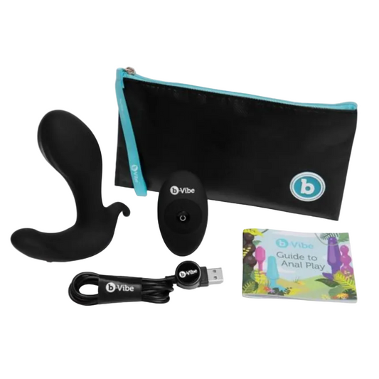 b-Vibe Expand Remote Control Vibrating Anal Butt Plug Prostate Massager Silicone