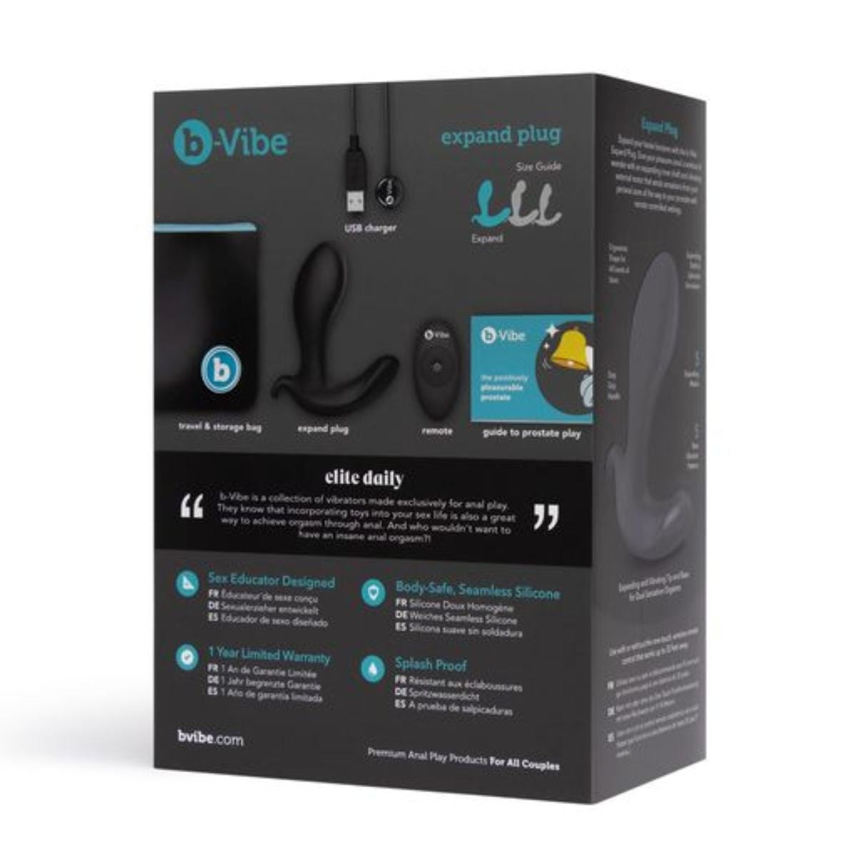 Vibe product packaging with text and branding on a white background