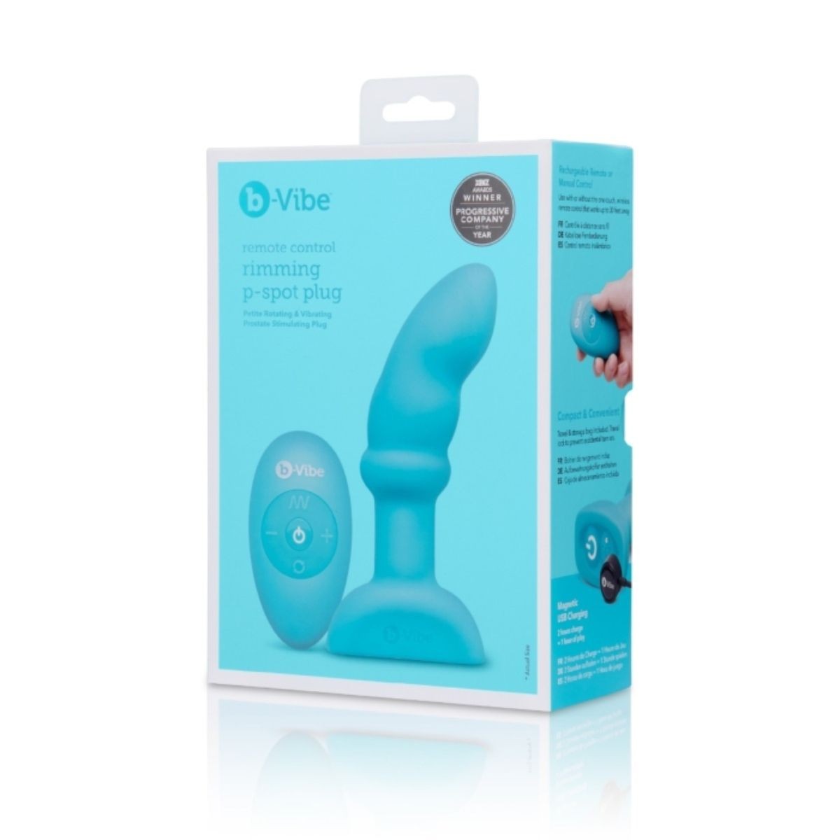 Blue Vibe product packaging on a white background