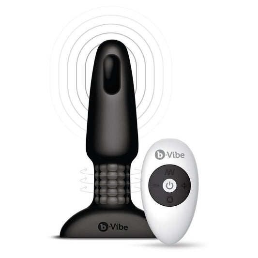 b-Vibe Rimming 2 Remote Vibrator Anal Butt Plug Prostate Massager Silicone Vibe