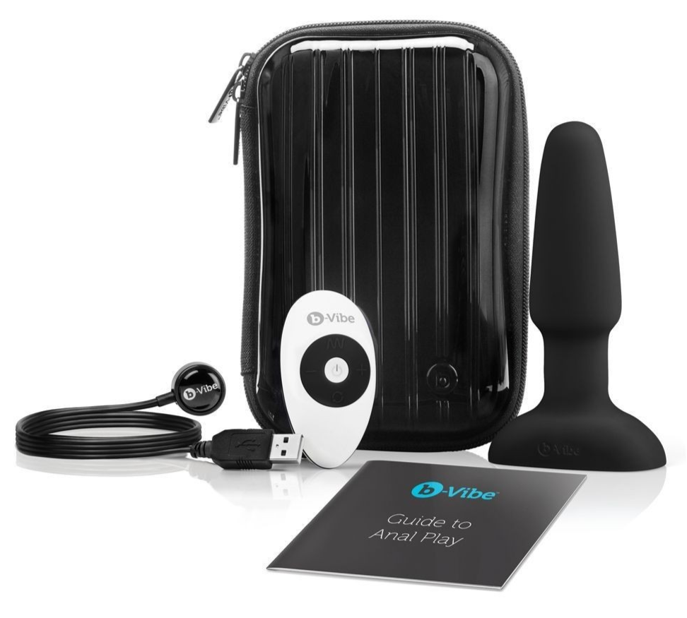 b-Vibe Rimming 2 Remote Vibrator Anal Butt Plug Prostate Massager Silicone Vibe