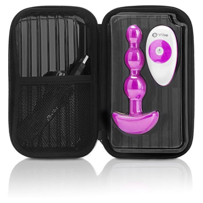 b-Vibe Triplet Remote Vibrating Anal Beads Butt Plug Prostate Massager Silicone