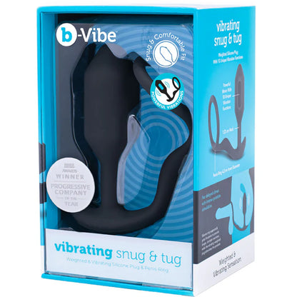 B-Vibe vibrating product packaging on a white background