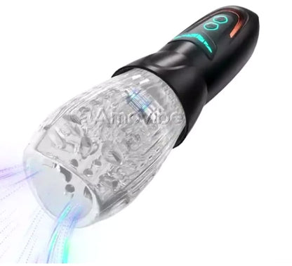 Amovibe Dragon Pro Rotating Vibrating & Thrusting Male Masturbator Auto Stroker Video